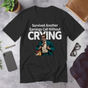 Survived Another Earnings Call Without Crying | Corporate Grind Tee