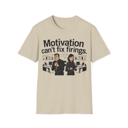 Sand front view - Motivation Can’t Fix Firings (CG3369) [printify_variant:Sand]