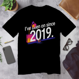 Desk/Office Scene mockup - I've been on since 2019. (CG3919) [dynamic_lifestyle]