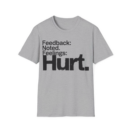 Sport Grey front view - Feedback: noted. Feelings: hurt. (CG3924) [printify_variant:Sport Grey]