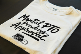 Folded T-Shirt mockup - Mental PTO pending approval. (CG3920) [dynamic_lifestyle]