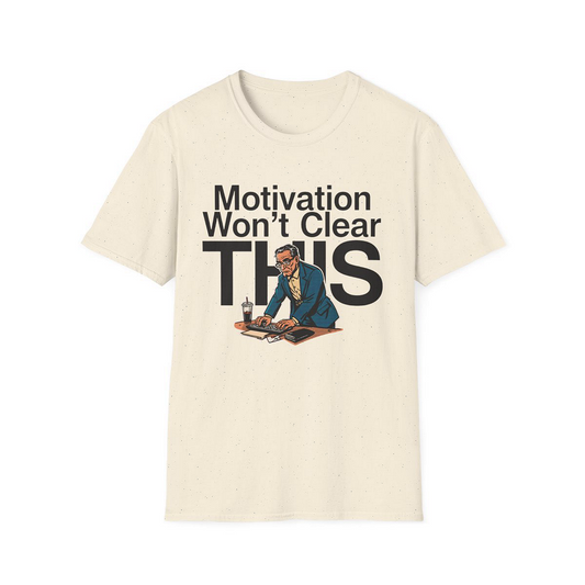Natural front view - Motivation Won’t Clear This (CG2326) [printify_variant:Natural]
