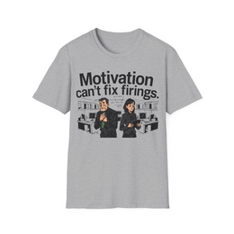 Sport Grey front view - Motivation Can’t Fix Firings (CG3369) [printify_variant:Sport Grey]