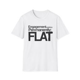 White front view - Engagement Metrics: Permanently Flat (CG1622) [printify_variant:White] | v=1775237638567