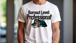 Burnout Level: Professional - Corporate Grind Tee (CG2281) [dynamic_hero]