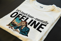 Let's Touch Base—Mentally Offline - Corporate Grind Tee (CG916) [dynamic_hero]