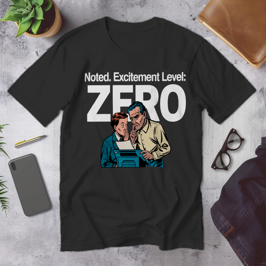 Desk/Office Scene mockup - Noted. Excitement Level: Zero (CG2278) [dynamic_lifestyle]