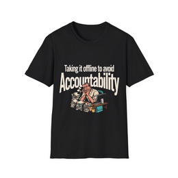 Black front view - Taking It Offline to Avoid Accountability (CG5197) [printify_variant:Black]