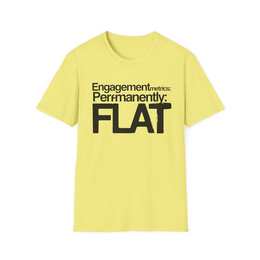 Cornsilk front view - Engagement Metrics: Permanently Flat (CG1622) [printify_variant:Cornsilk] | v=1775237638567