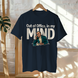 Hanged Up T-Shirt mockup - Out Of Office, In My Mind (CG2333) [dynamic_lifestyle]