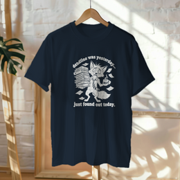 DEADLINE WAS YESTERDAY. JUST FOUND OUT TODAY. - Corporate Grind Tee (MANUAL_MOTAP3F9) [dynamic_hero]