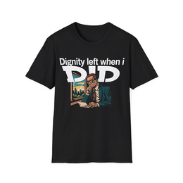 Black front view - Dignity Left When I Did (CG2528) [printify_variant:Black] | v=1775239166644
