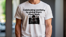 Ice Grey front view - Celebrating Workers By Giving Them More Work (CG7376) [printify_variant:Ice Grey]