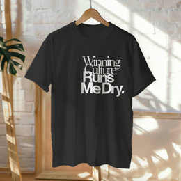 Hanged Up T-Shirt mockup - Winning Culture Runs Me Dry (CG2864) [dynamic_lifestyle]