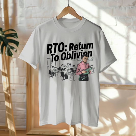 Hanged Up T-Shirt mockup - RTO: Return To Oblivion (CG4155) [dynamic_lifestyle]