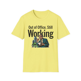 Cornsilk front view - Out Of Office, Still Working (CG904) [printify_variant:Cornsilk]