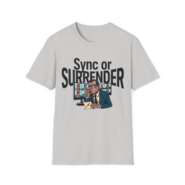 Ice Grey front view - Sync Or Surrender (CG3584) [printify_variant:Ice Grey] | v=1775921494546