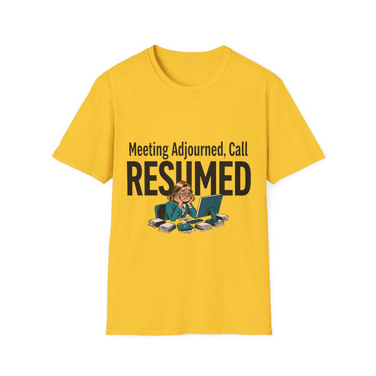 Daisy front view - Meeting Adjourned, Call Resumed (CG4871) [printify_variant:Daisy]