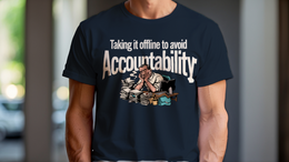 Man Wearing T-Shirt mockup - Taking It Offline to Avoid Accountability (CG5197) [dynamic_lifestyle]