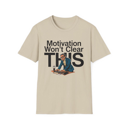 Sand front view - Motivation Won’t Clear This (CG2326) [printify_variant:Sand]