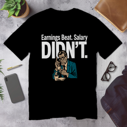 Desk/Office Scene mockup - EARNINGS BEAT. SALARY DIDN'T. (CG8087) [dynamic_lifestyle]