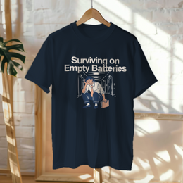 Surviving On Empty Batteries - Corporate Grind Tee (CG5898) [dynamic_hero]