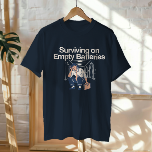 Surviving On Empty Batteries - Corporate Grind Tee (CG5898) [dynamic_hero]