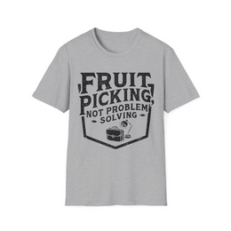 Sport Grey front view - Fruit Picking, Not Problem Solving (CG3354) [printify_variant:Sport Grey]