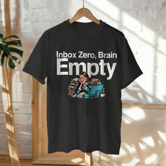 Inbox Zero, Brain Empty - Corporate Grind Tee (CG112) [dynamic_hero]