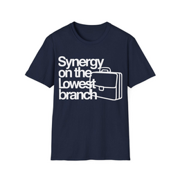 Navy front view - Synergy On The Lowest Branch (CG3359) [printify_variant:Navy]
