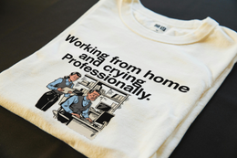 Working from home and crying professionally. - Corporate Grind Tee (CG3915) [dynamic_hero]