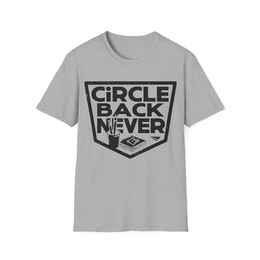 Sport Grey front view - Circle Back Never (CG3198) [printify_variant:Sport Grey]