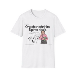 White front view - Org Chart Shrinks, Spirits Don’t (CG2364) [printify_variant:White]