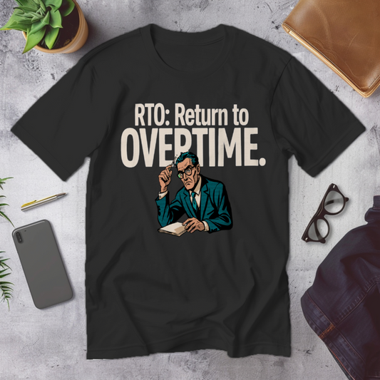 RTO: RETURN TO OVERTIME. - Corporate Grind Tee (CG8022) [dynamic_hero]