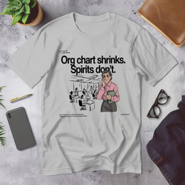 Desk/Office Scene mockup - Org Chart Shrinks, Spirits Don’t (CG2364) [dynamic_lifestyle]