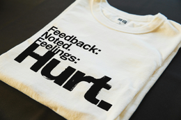 Feedback: noted. Feelings: hurt. - Corporate Grind Tee (CG3924) [dynamic_hero]