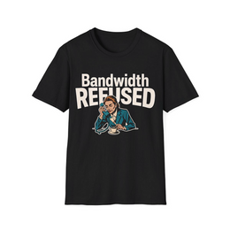 Black front view - Bandwidth Refused (CG2647) [printify_variant:Black]