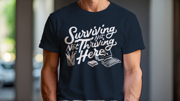 Surviving Not Thriving Here - Corporate Grind Tee (CG2072) [dynamic_hero] | v=1775151954754