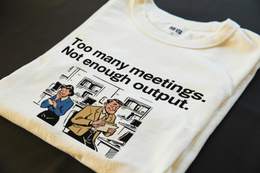 Too Many Meetings, Not Enough Output - Corporate Grind Tee (CG097) [dynamic_hero]