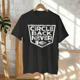 Hanged Up T-Shirt mockup - Circle Back Never (CG3198) [dynamic_lifestyle]