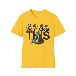 Daisy front view - Motivation Won’t Clear This (CG2326) [printify_variant:Daisy]