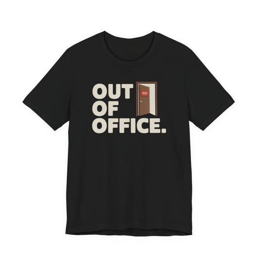 Out Of Office – Corporate Grind Tee, lifestyle mockup